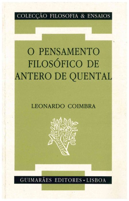 O Pensamento Filosófico de Antero de Quental